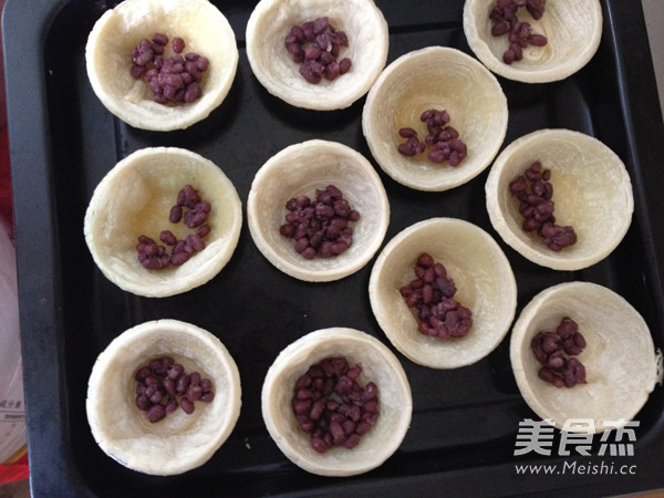 Red Bean Egg Tart recipe