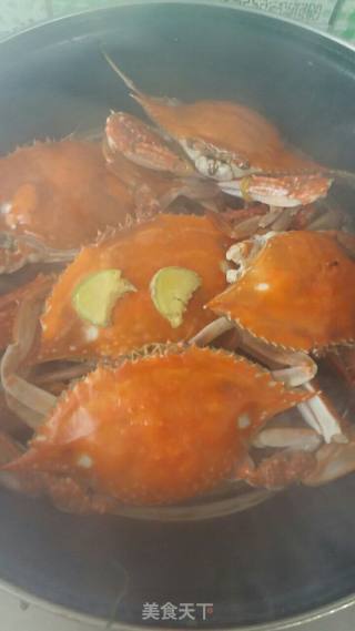 Steamed Flying Crab recipe