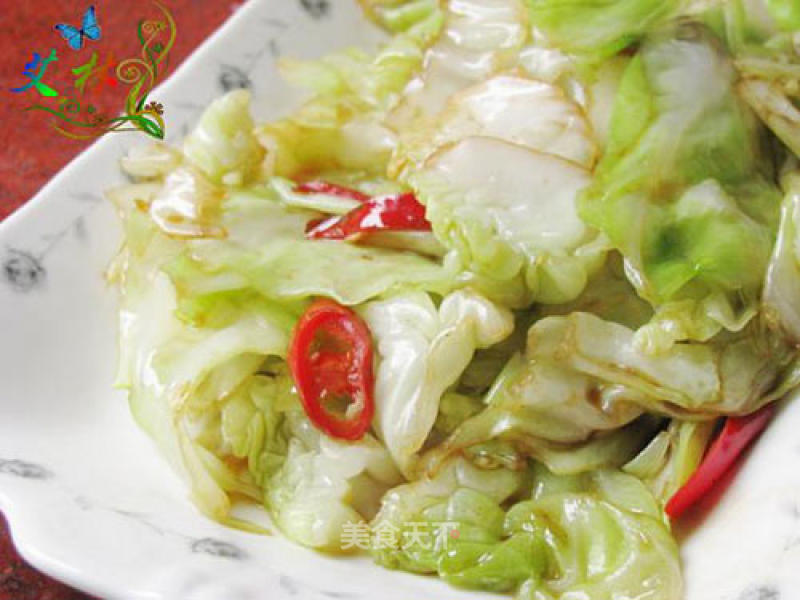 Spicy Stir-fried Cabbage recipe