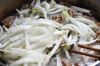 Boiled Vermicelli with Oil Residue recipe