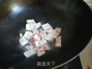 Pork Belly Stewed Cold Mushrooms recipe