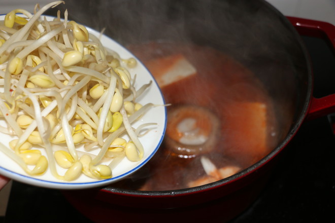 Tomato Sauce Tofu Soup recipe