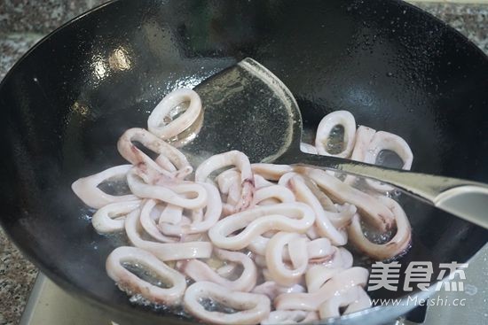 Sauteed Squid Rings recipe