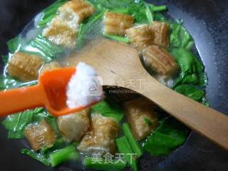 Rape Long You Tiao Rice Cake Soup recipe