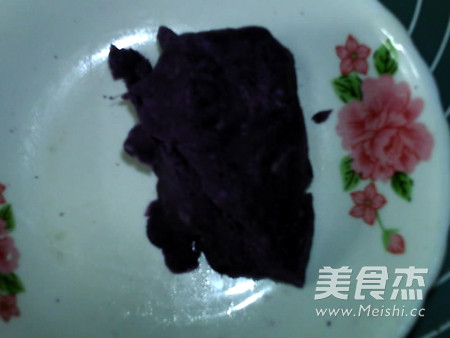 Honey Purple Potato Yam Cake recipe
