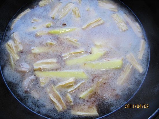 Potato Stewed Yuba recipe