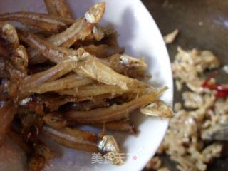 Rice Suffers -------------dried Fish Fried Crystal Skin recipe