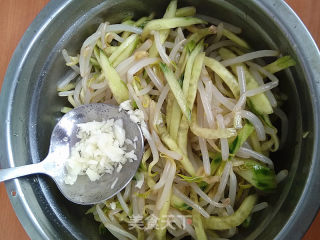 Cucumber Bean Sprouts recipe