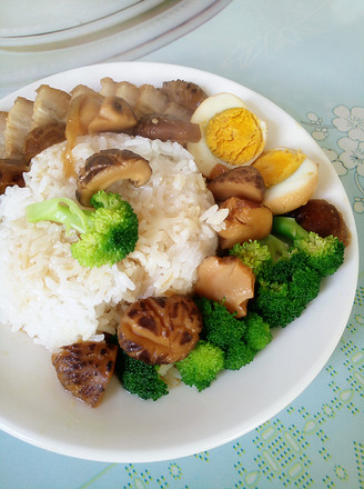 Lazy Braised Pork Rice recipe