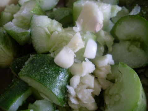 Garlic and Cucumber recipe