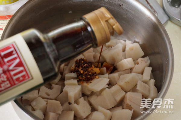 Cold and Crispy Lotus Root recipe