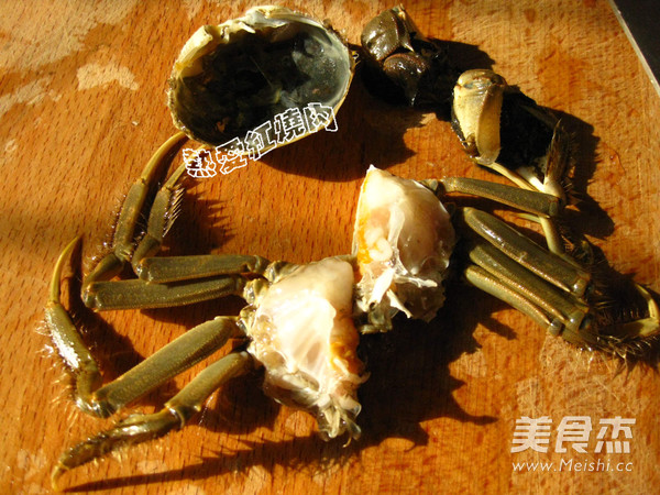 Hairy Crab Grilled Baby Dishes recipe
