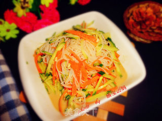 Vermicelli Mixed with Sesame Sauce recipe