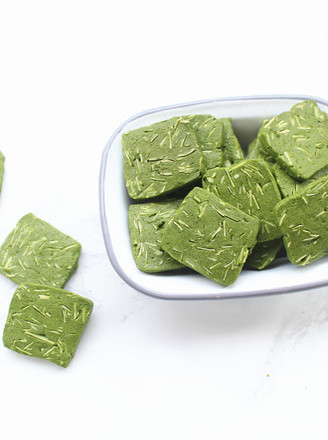 Matcha Almond Cookies recipe