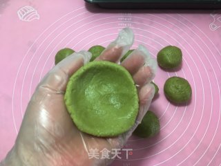 Sakura Matcha Pineapple Cake recipe