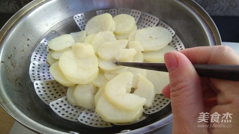 Krill Potato Ball Breakfast recipe