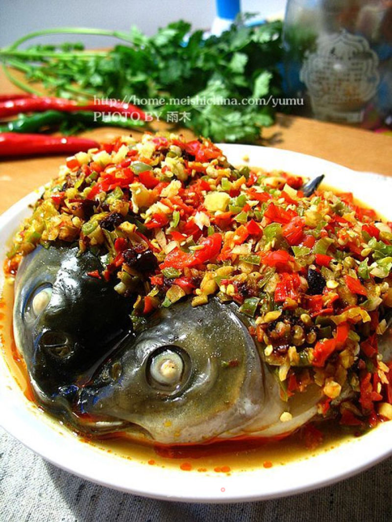 Green Red Pepper Version [chopped Pepper Fish Head] recipe