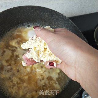 Leek and Egg Lump Soup recipe