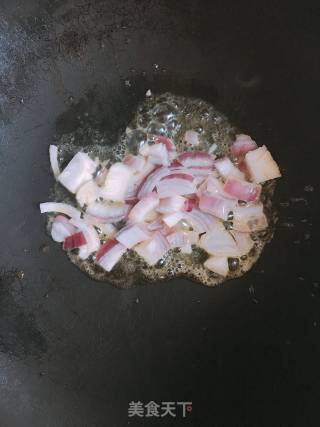 Bacon Ham Pizza recipe