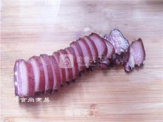 Stir-fried Dried Radish with Bacon recipe