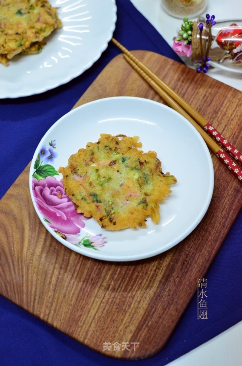 Squid and Vegetable Pancake recipe