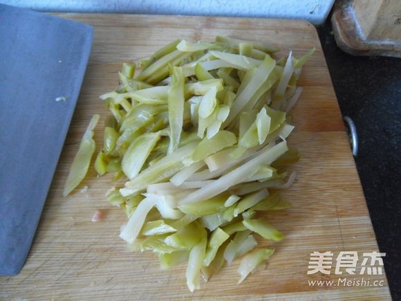 Shredded Pork Mustard recipe