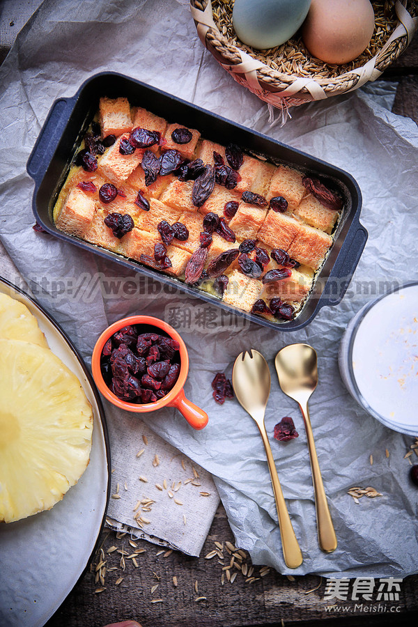 Light Dessert—toast Pudding recipe