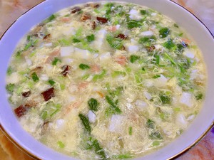 Cilantro Tofu Soup【totole Fresh Chicken Sauce with Sesame Oil】 recipe