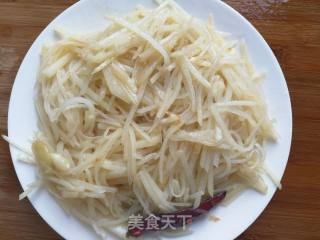 Hot and Sour Potato Shreds recipe