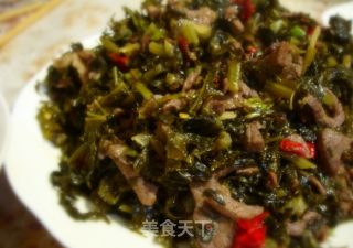 Shredded Pork with Pickled Vegetables recipe