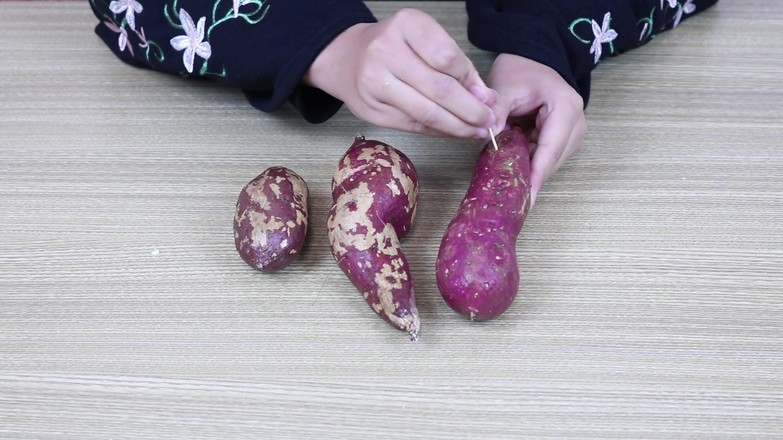 Microwave Baked Sweet Potatoes recipe