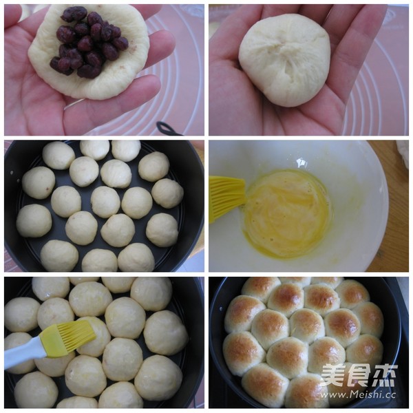 Honey Bean Meal Buns recipe