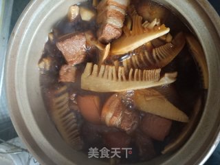 Braised Pork with Winter Bamboo Shoots recipe