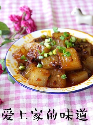 Spicy Fried Jelly recipe