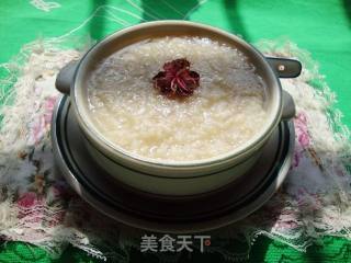 Brown Sugar Peach Blossom Porridge recipe