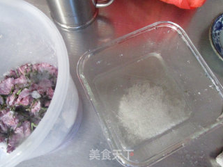 #春食野菜香#salted Cherry Blossoms recipe