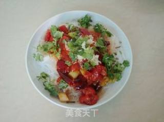 Tomato Warm Vermicelli recipe