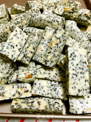 Peanut Sesame Nougat recipe