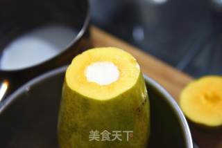 Simple Casual Dessert-papaya Milk Jelly recipe