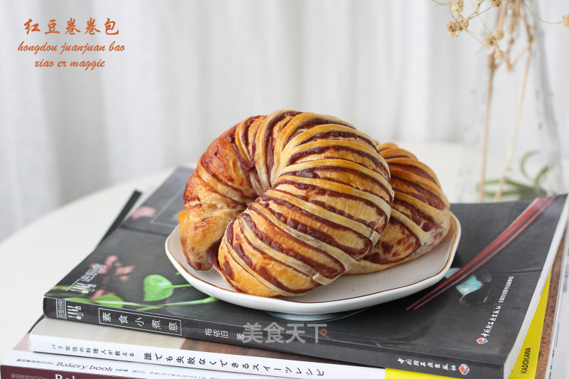 Red Bean Rolls, Rolls, Bread recipe