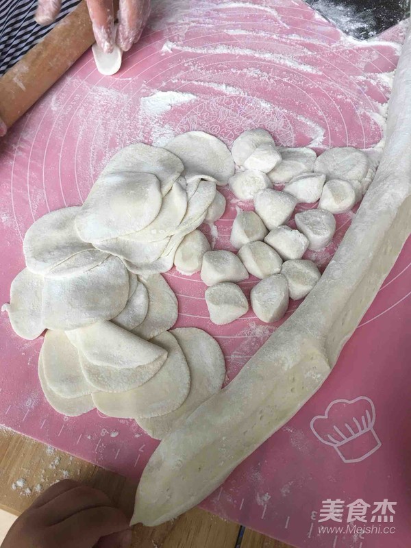 Dumplings Stuffed with Cabbage recipe