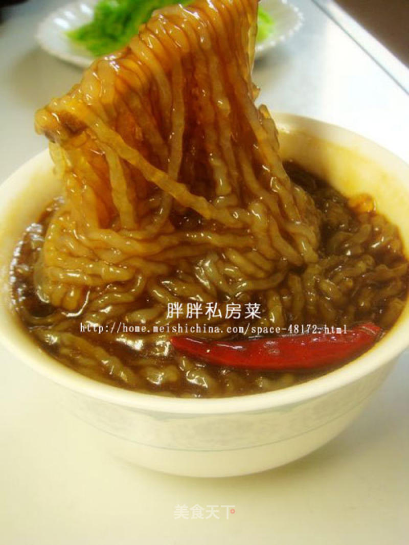 【summer Cold Dishes】--chilled Hot and Sour Noodles recipe