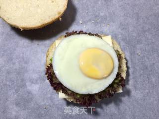 New Discovery for Breakfast, Done in 15 Minutes, Full Egg Hamburger recipe