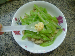 Gluten with Celery recipe