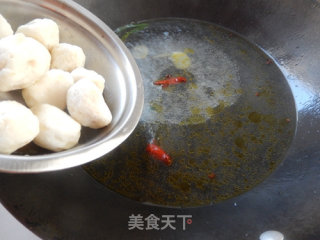 Fish Ball Hot and Sour Noodles recipe