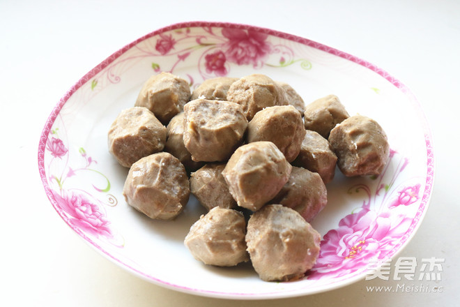 Beef Balls and Vermicelli Soup recipe