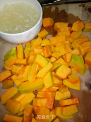Creamy Tremella Pumpkin Paste recipe