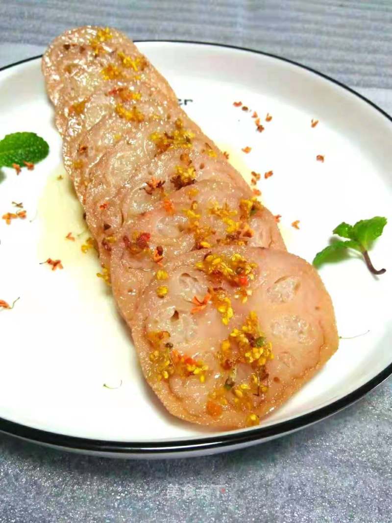 Osmanthus Lotus Rice recipe