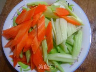 Celery Mixed with Yuba recipe