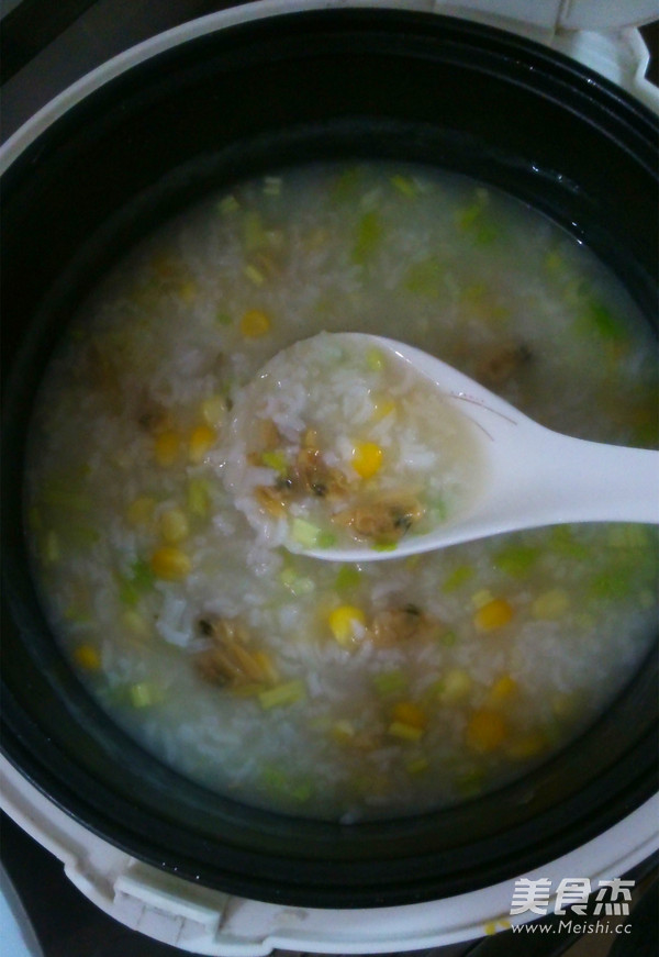 Seafood Corn Porridge recipe